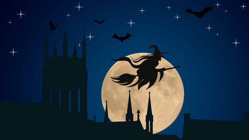 halloween, celebrations, holidays, hd, witch