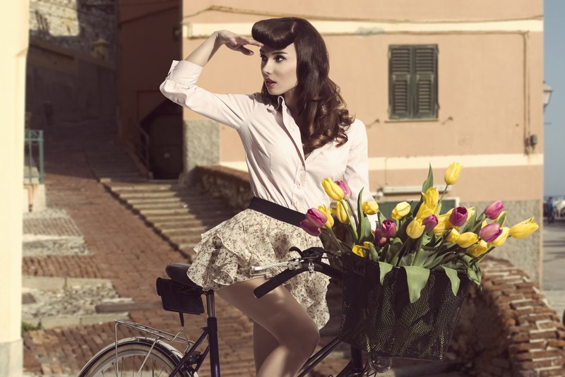 vintage, girls, photography, 8k