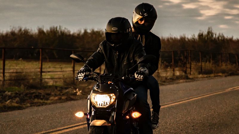 motorcycle, black, bike, bikers, road, 4k