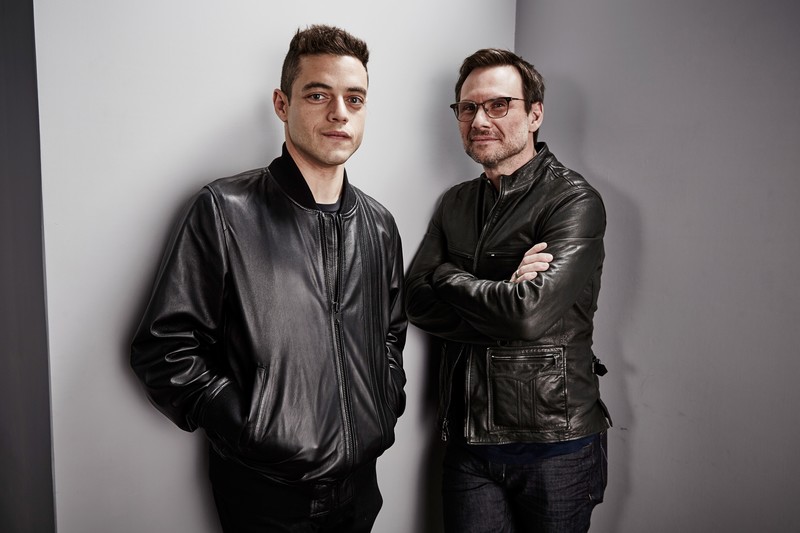 rami malek, christian slater, mr robot, tv shows