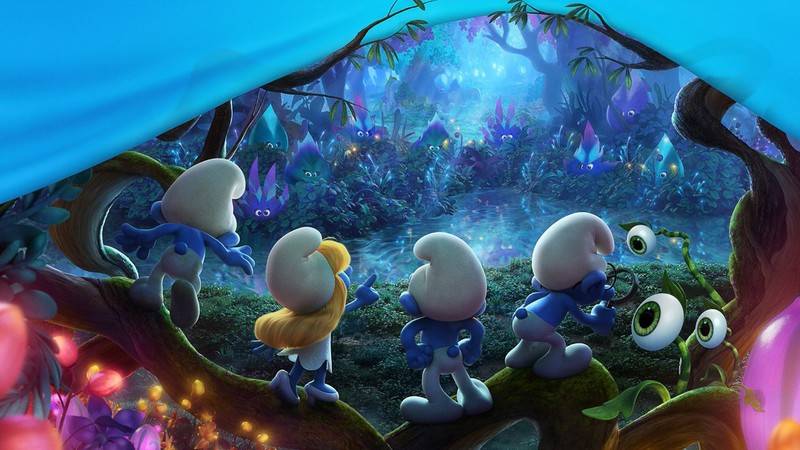 smurfs the lost village, smurfs, 2017 movies, movies, animated movies