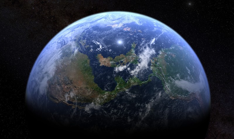 earth, space, digital universe, planets