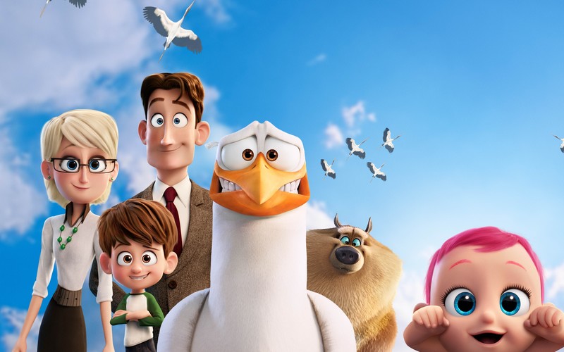 storks, animated movies, 2016 movies, 5k