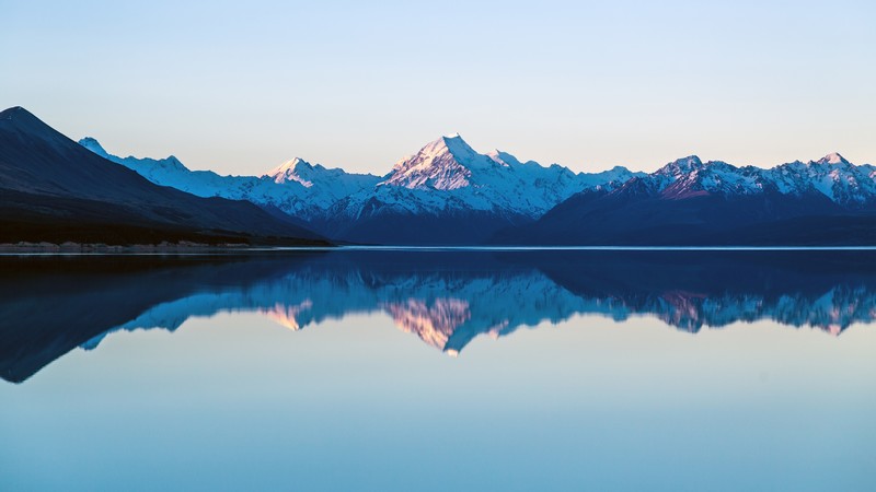 lake, reflections, nature, 4k
