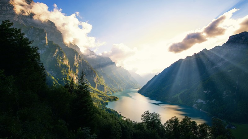 lake, nature, switzerland, world, beautiful places, 4k, photography, clouds