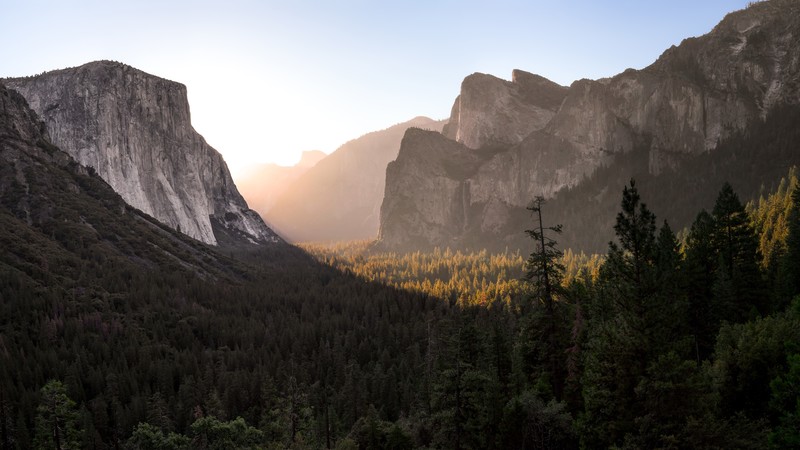 yosemite, national park, nature, 4k, photography
