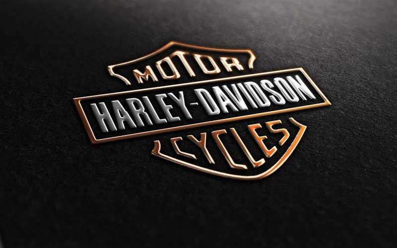 harley davidson, bikes, logo