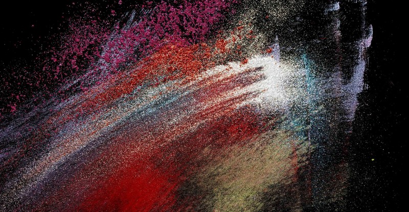 splash, colors, artist