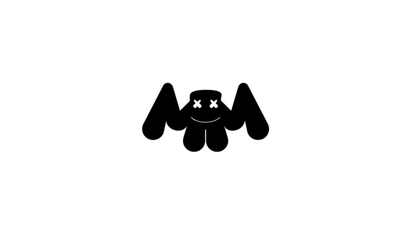marshmello, dj, music, logo