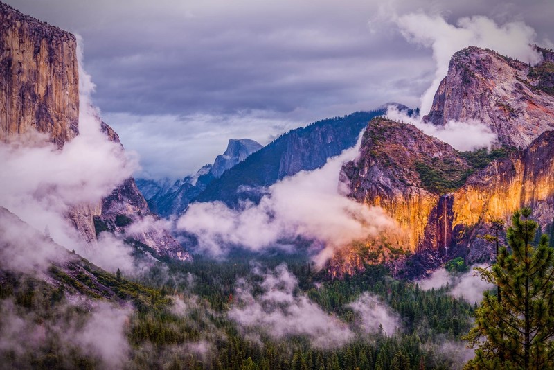 yosemite, national park, nature, mountains
