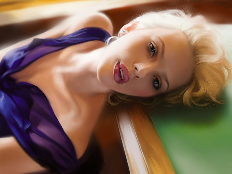 scarlett johansson, celebrities, girls, artwork, artist