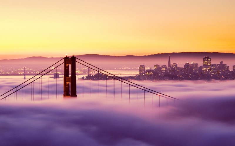 san franciso, world, city, bridge