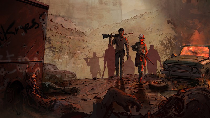 the walking dead, games, 2016 games, artist