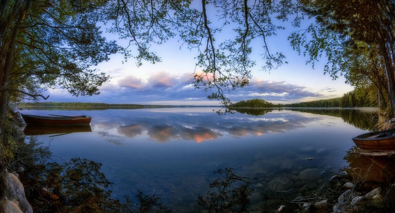 lake, photography, nature