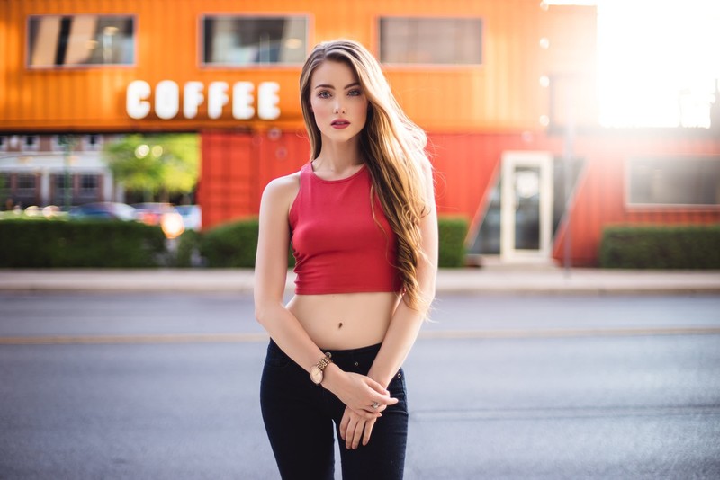 april alleys, model, girls