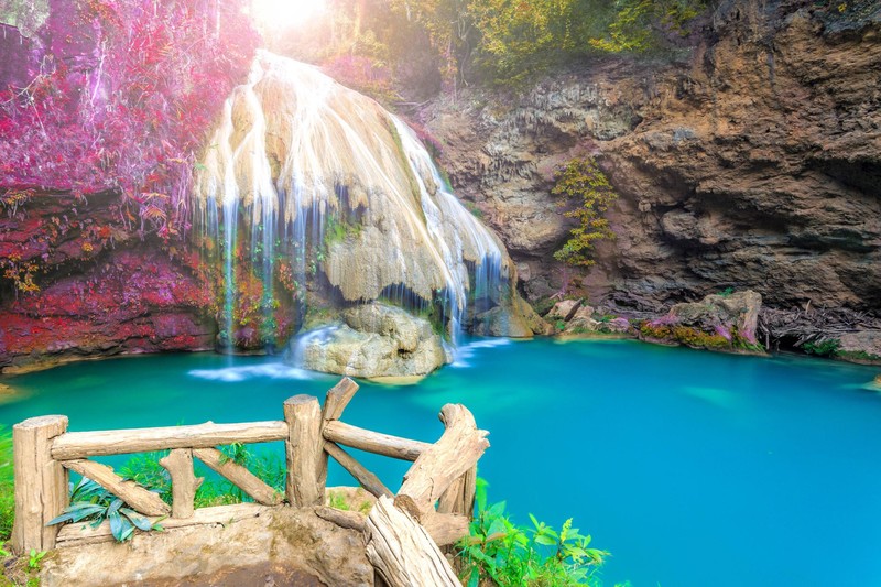 waterfall, nature