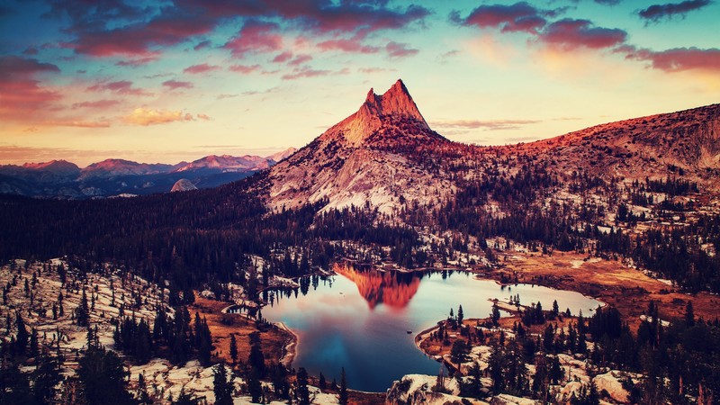 yosemite, national park, nature, computer, mountains