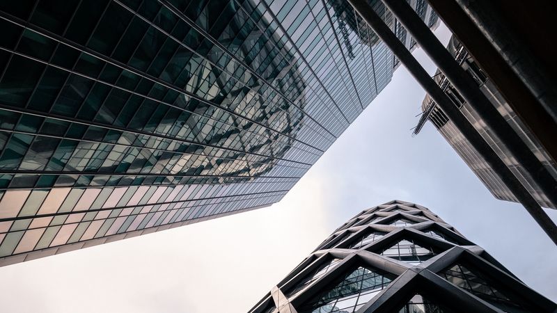 buildings, skyscrapers, architecture, modern, city, 4k