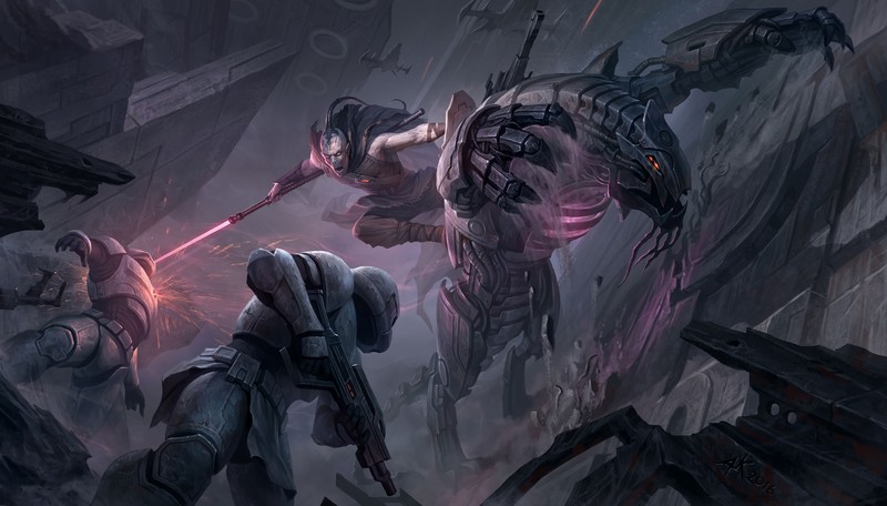 star wars, scifi, deviantart