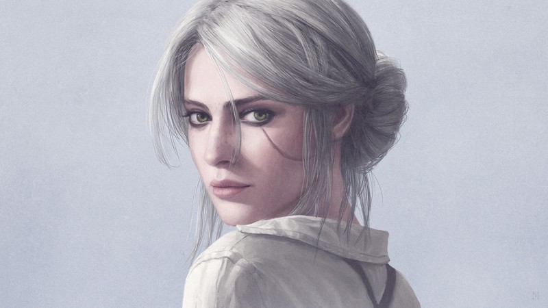ciri, the witcher 3, games, ps4 games, xbox games, pc games, artist, digital art