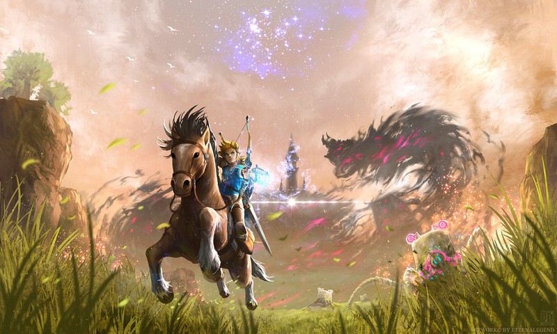 the legend of zelda, games, 2017 games, deviantart