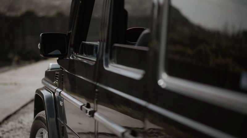 car, black, suv, side view, 4k