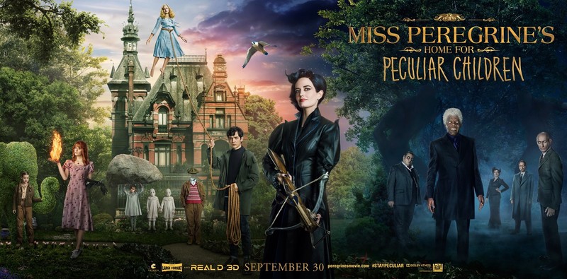 miss peregrines home for peculiar children, 2016 movies, poster