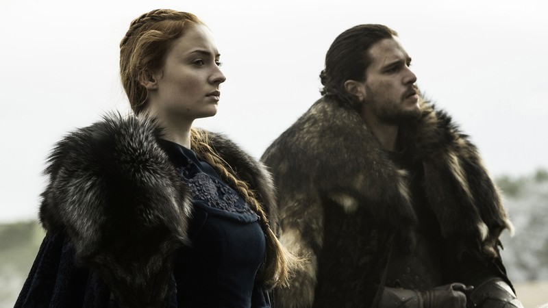jon snow, sansa stark, game of thrones, tv shows