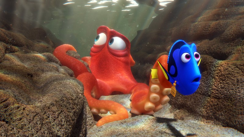 finding dory, movies, animated movies, 2016 movies, octopus