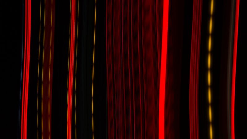 lines, stripes, light, abstraction, red, 4k