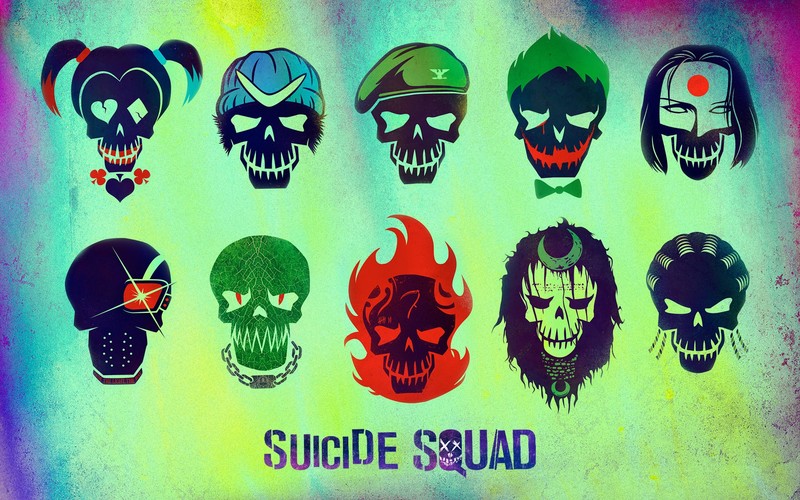 suicide squad, movies, 2016 movies, minimalism