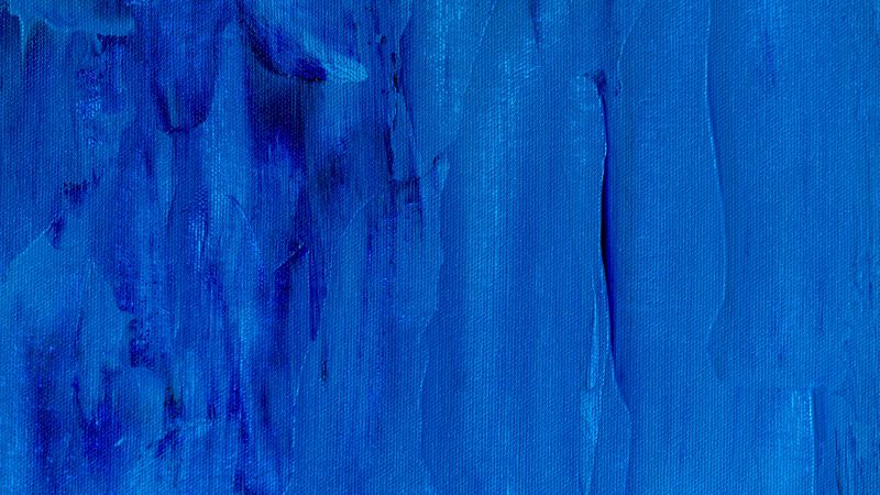 canvas, paint, blue, texture, 4k
