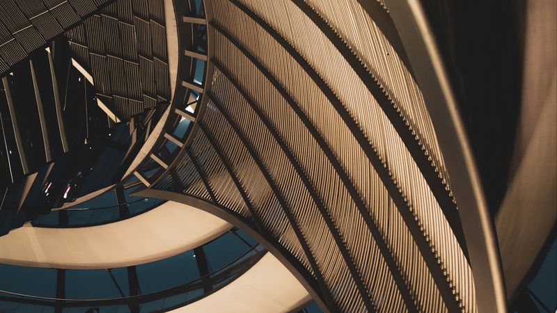building, architecture, form, seamless, design, 4k