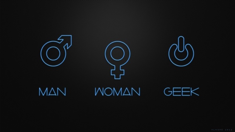 geek, computer, minimalism