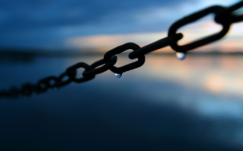 chain, macro, photography