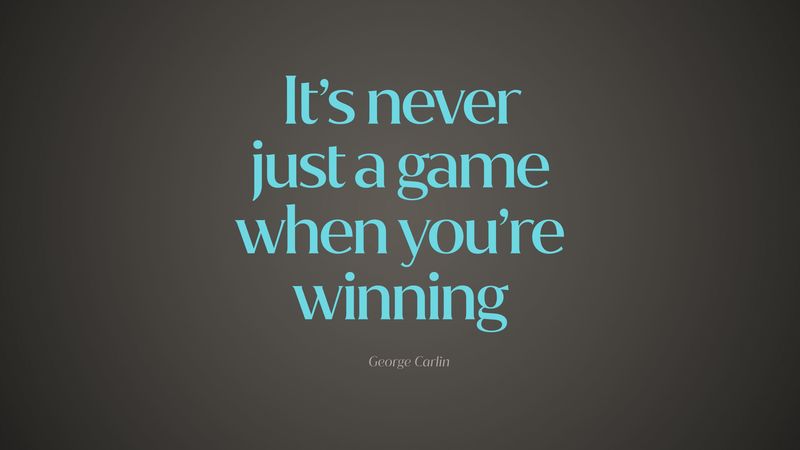 quote, game, winning, saying, phrase, 4k