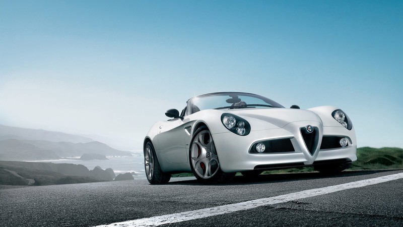 alfa romeo 8c, alfa romeo, cars