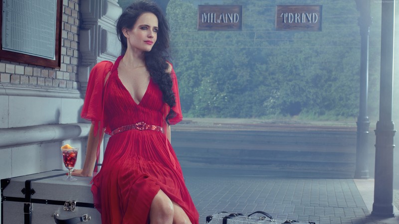 eva green, celebrities, girls, 4k