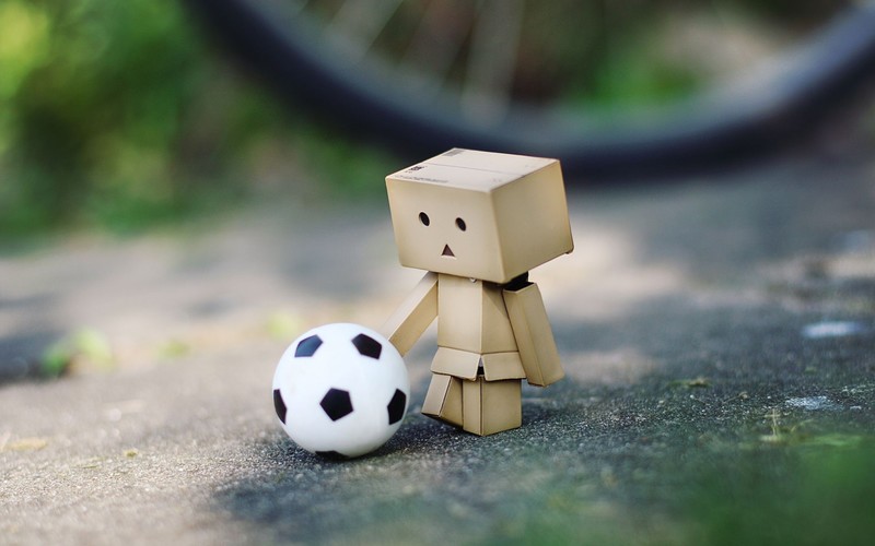 danbo, soccer, cute