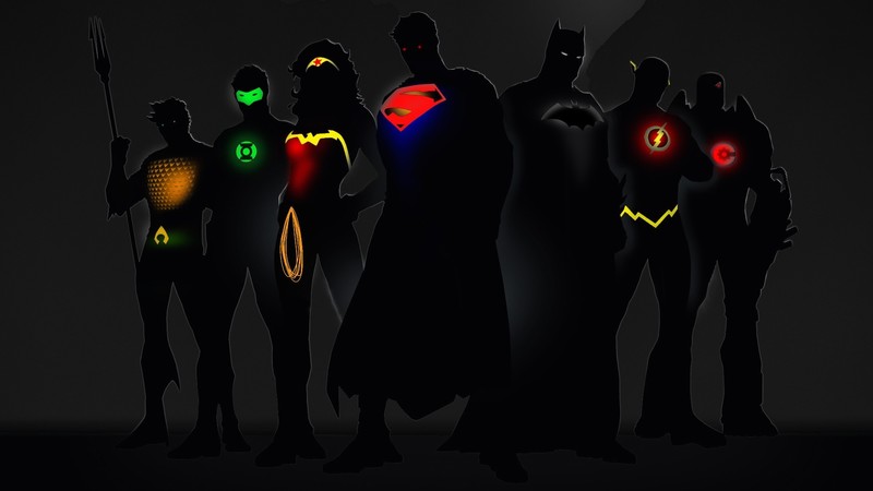 minimalism, artist, super heroes