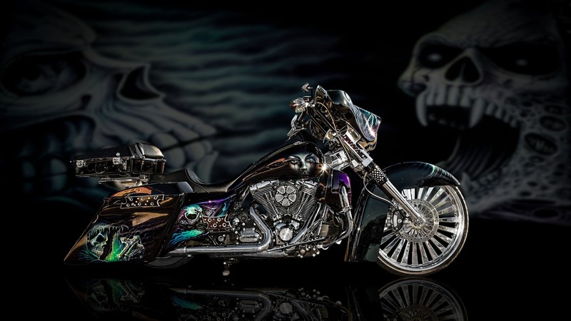 bikes, chopper, ghost, motorcycle