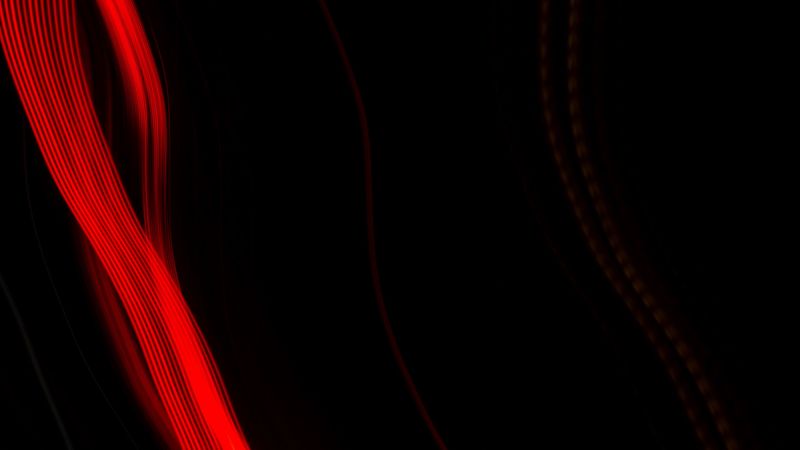 light, red, long exposure, blur, abstraction, 4k
