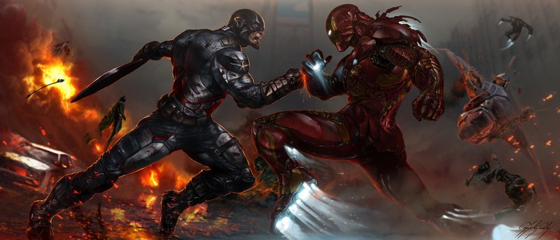 captain america civil war, movies, super heroes, iron man, 2016 movies, captain america, deviantart, hd, 4k