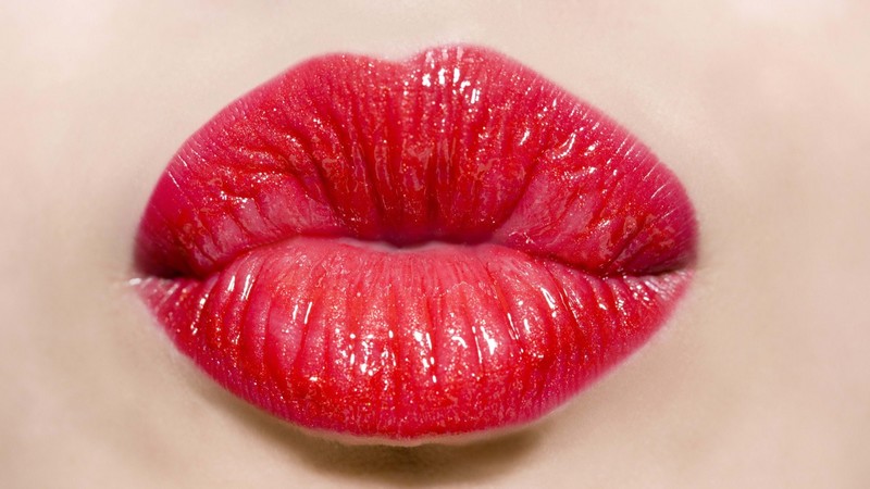 lips, love, red