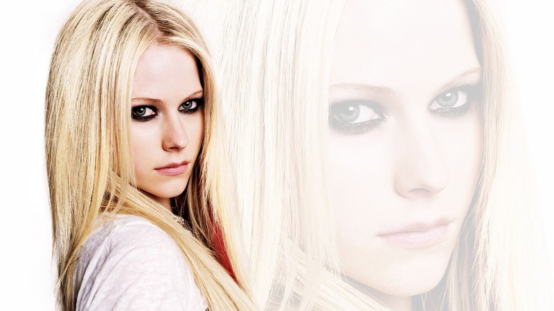 avril lavinge, singer, music, girls, blonde, hairs