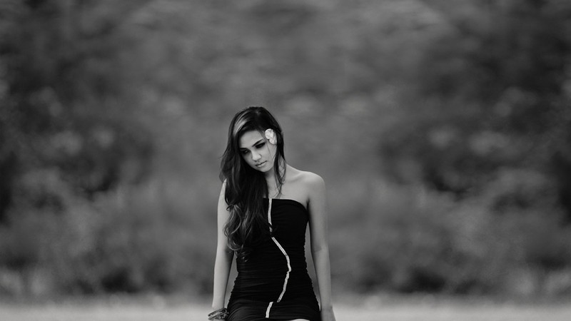 monochrome, girls, black and white, sad