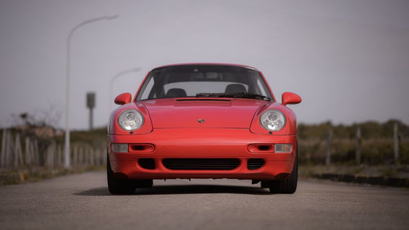 porsche 993, porsche, car, sports car, red, old, 4k