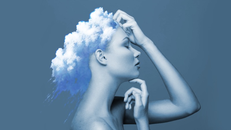 girls, cloud, hairs, artist