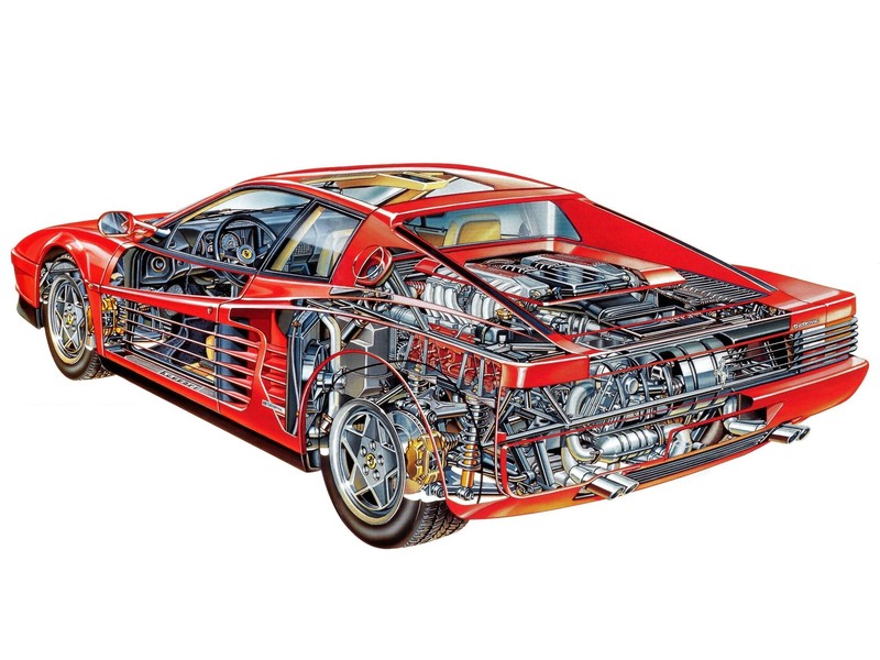 sketch, ferrari, artist, cars