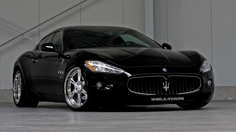maserati, cars, black